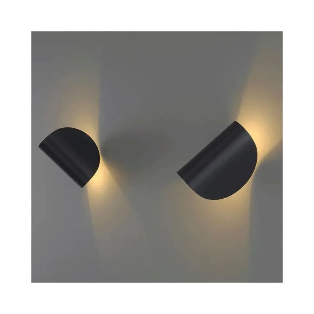 Applique Murale Créative Makaron LED Rotative