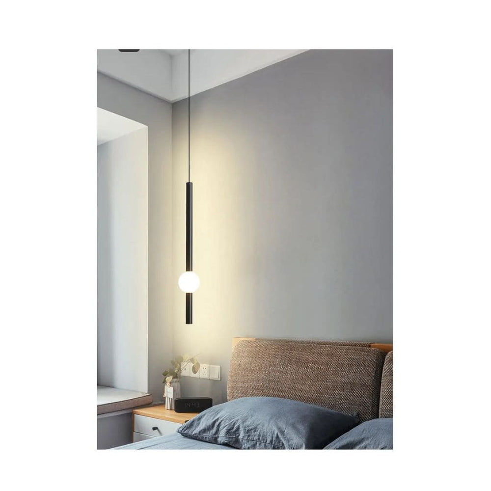 Lampe Pendante Noire LED Nordique