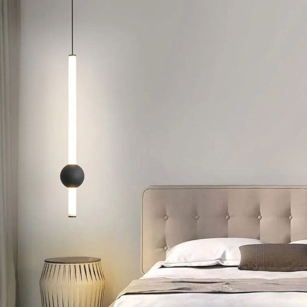 Lampe Pendante Noire LED Nordique