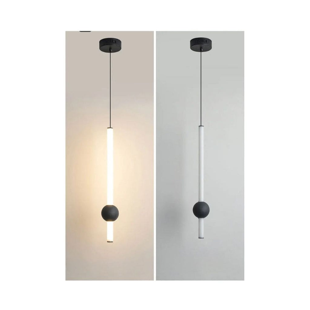 Lampe Pendante Noire LED Nordique