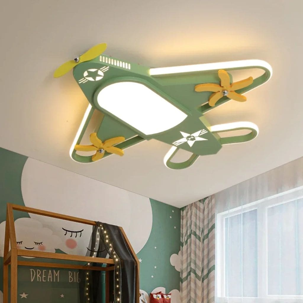 Lampe Plafonnier Avion Nuage