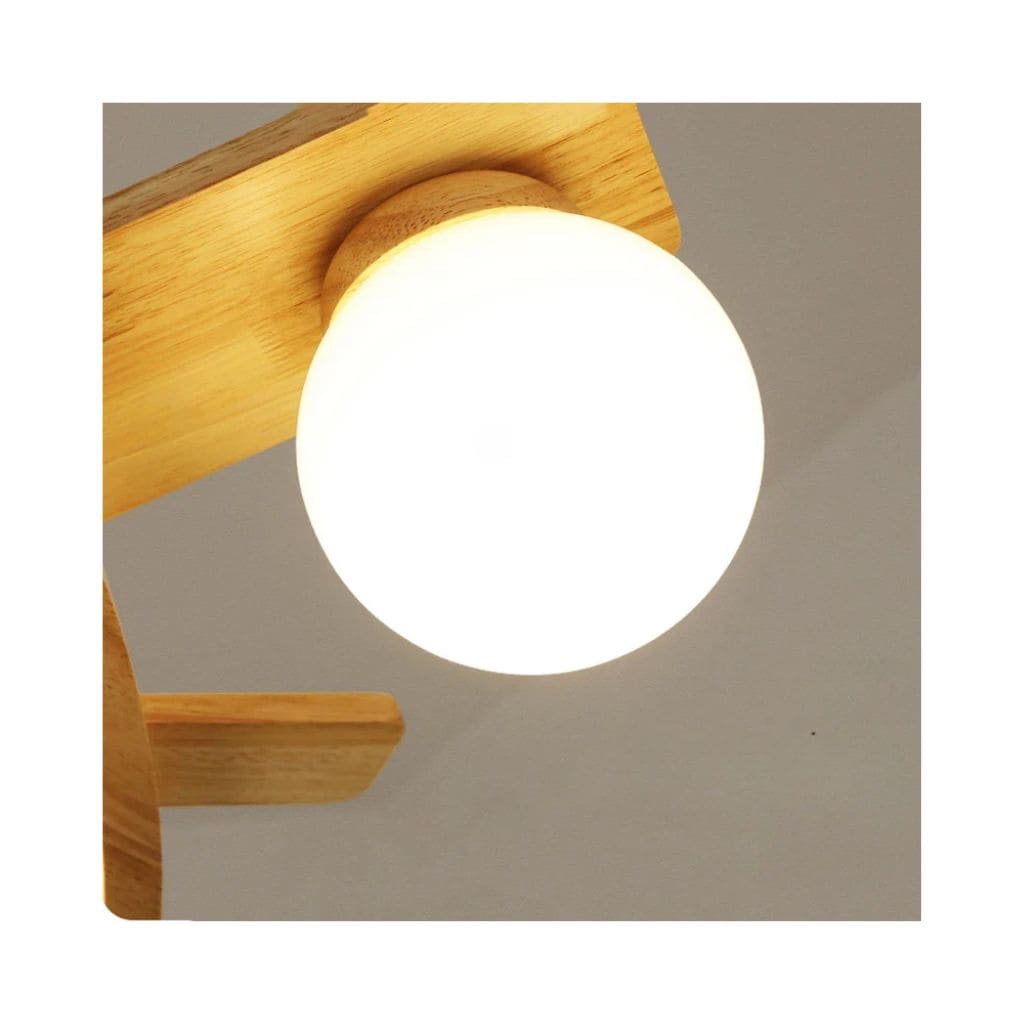 Lampe Suspendue Avion en Bois