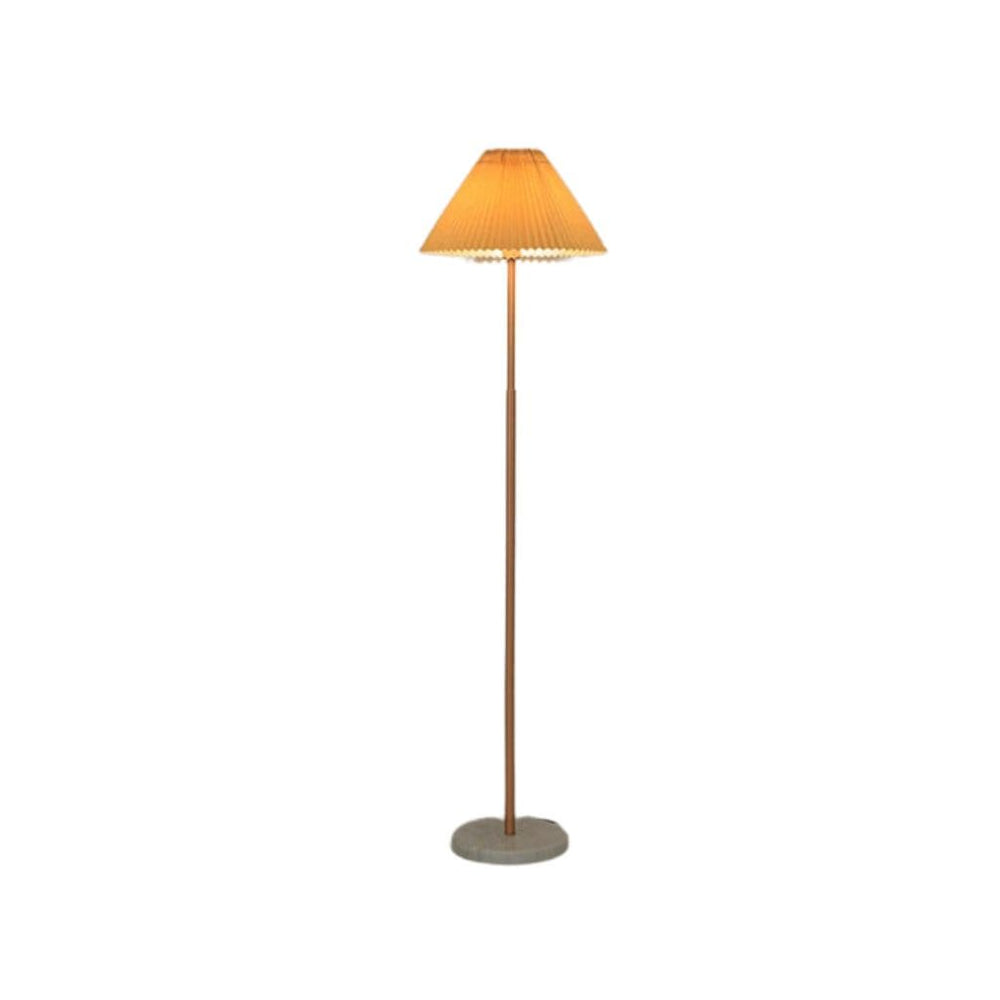 Lampe de Sol Nordique avec Base en Marbre