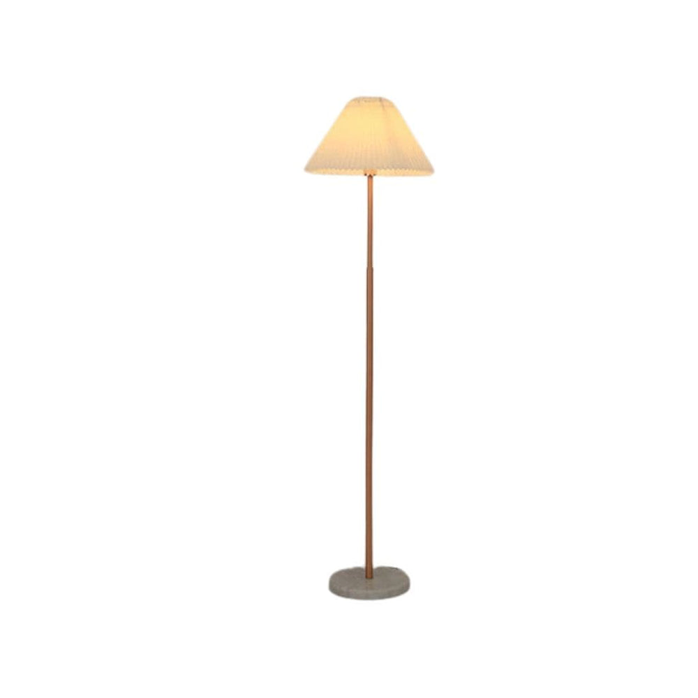 Lampe de Sol Nordique avec Base en Marbre