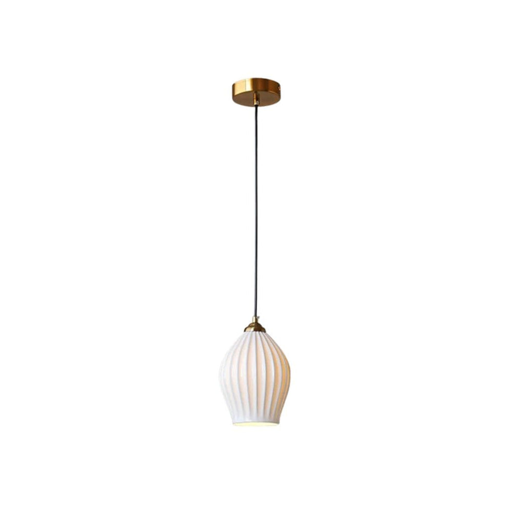 Suspension luminaire LED en Céramique au Design Nordique Post-Moderne