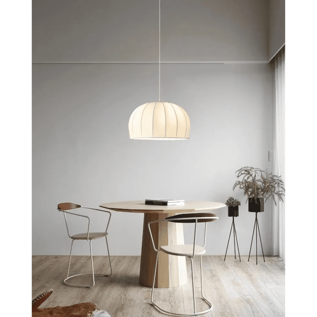 Luminaires Pendants en Soie Italienne Nouvelle Wabi Sabi