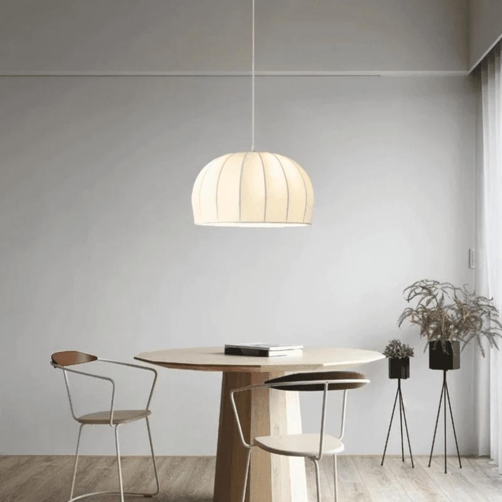 Luminaires Pendants en Soie Italienne Nouvelle Wabi Sabi