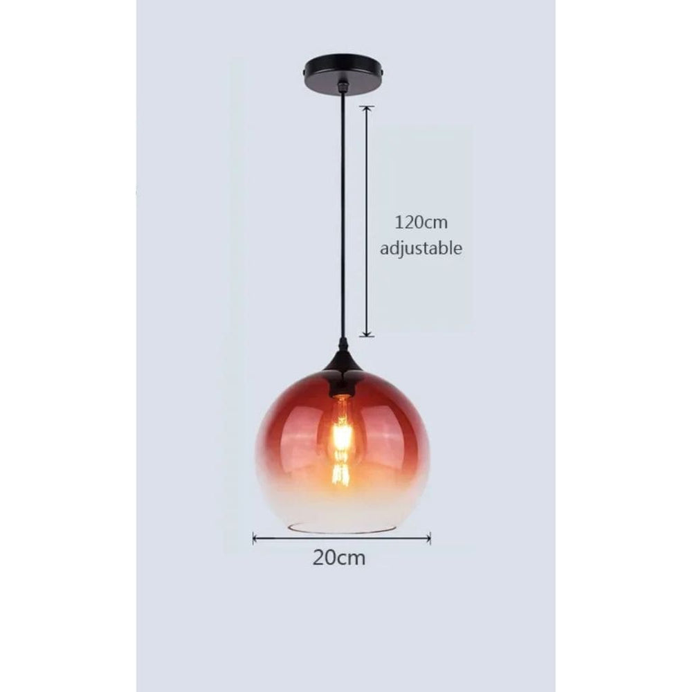 Luminaires Suspendus en Verre Moderne