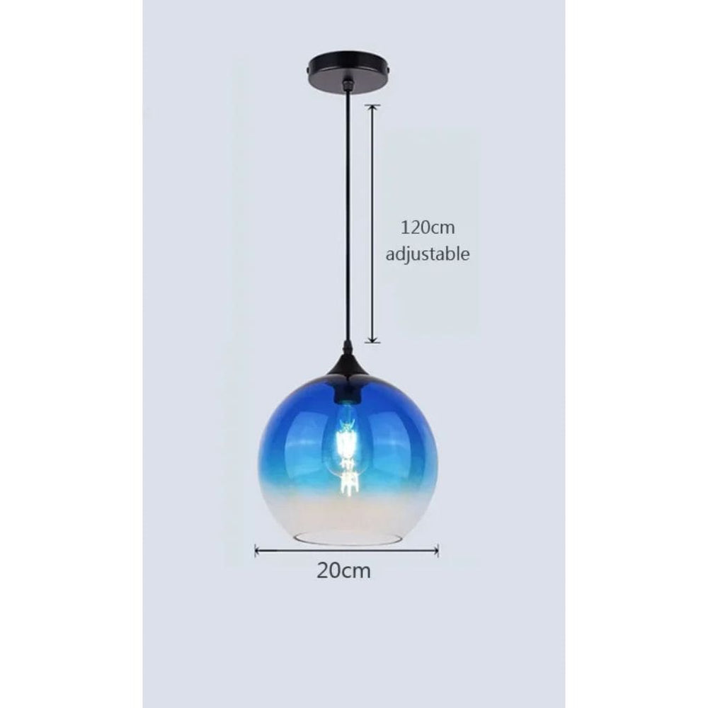 Luminaires Suspendus en Verre Moderne