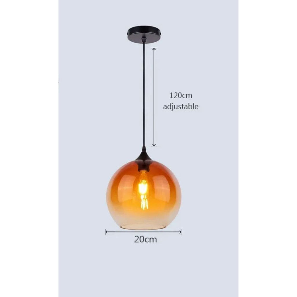 Luminaires Suspendus en Verre Moderne