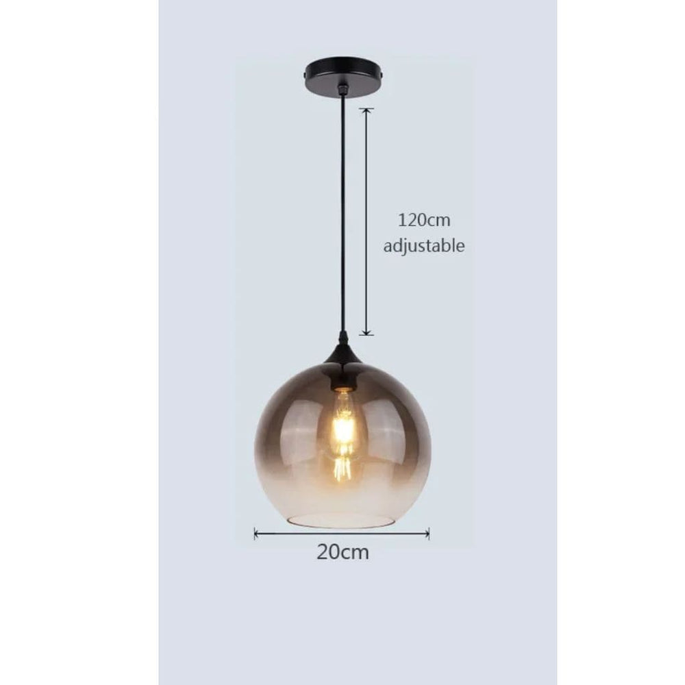 Luminaires Suspendus en Verre Moderne