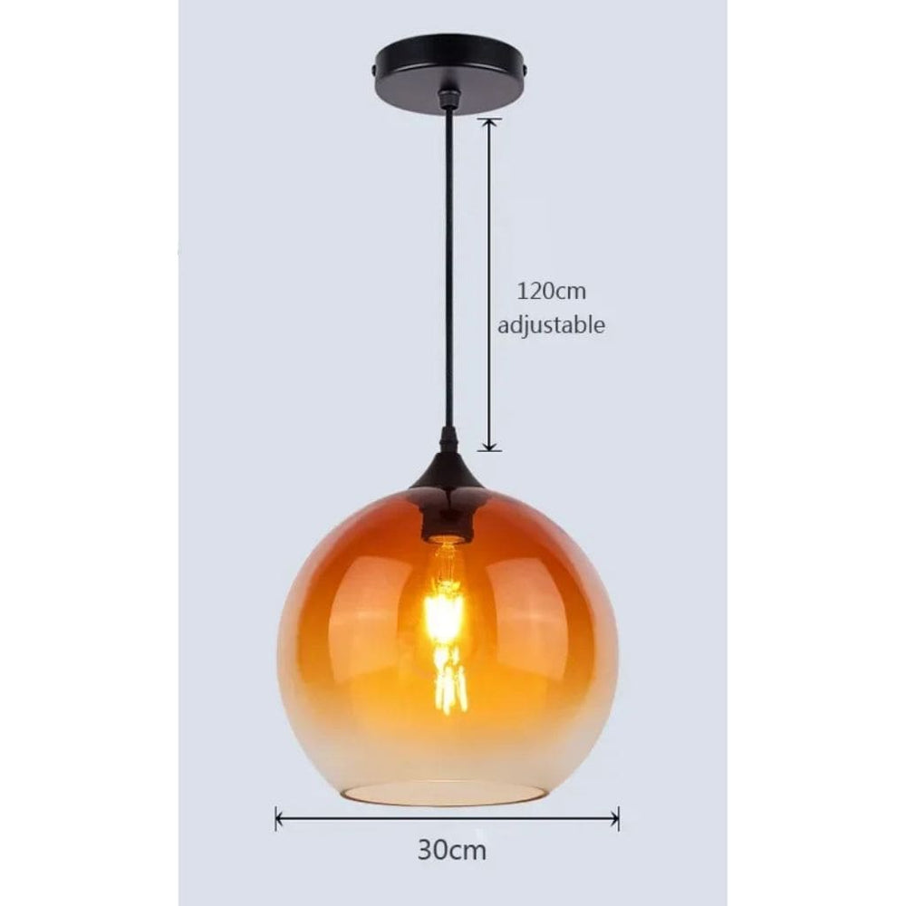 Luminaires Suspendus en Verre Moderne