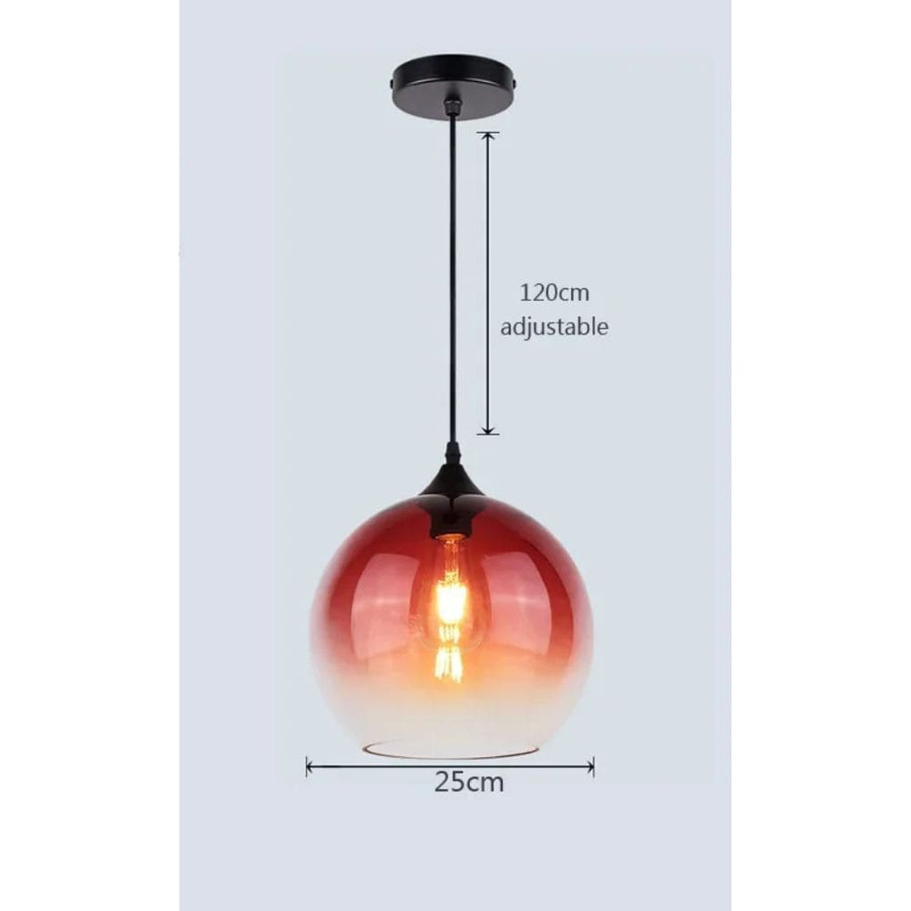 Luminaires Suspendus en Verre Moderne