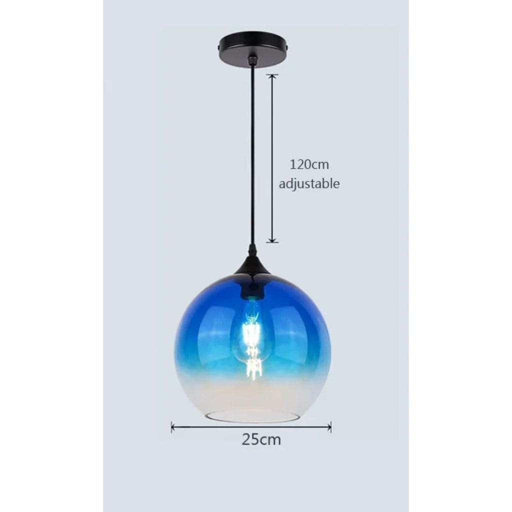 Luminaires Suspendus en Verre Moderne