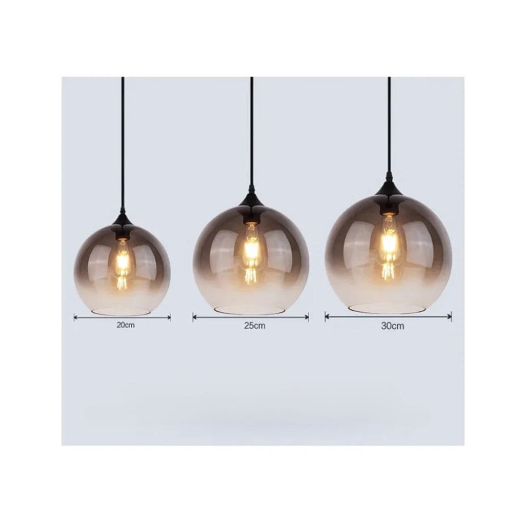 Luminaires Suspendus en Verre Moderne