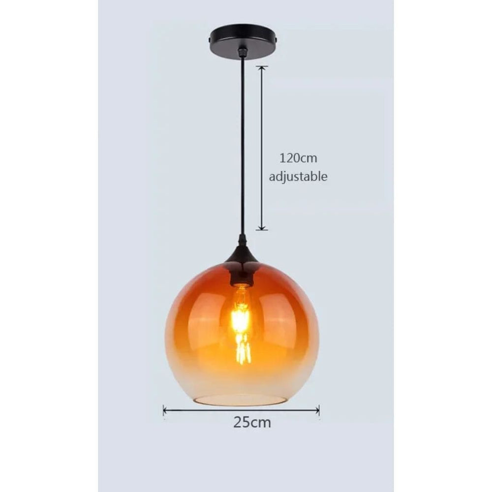 Luminaires Suspendus en Verre Moderne