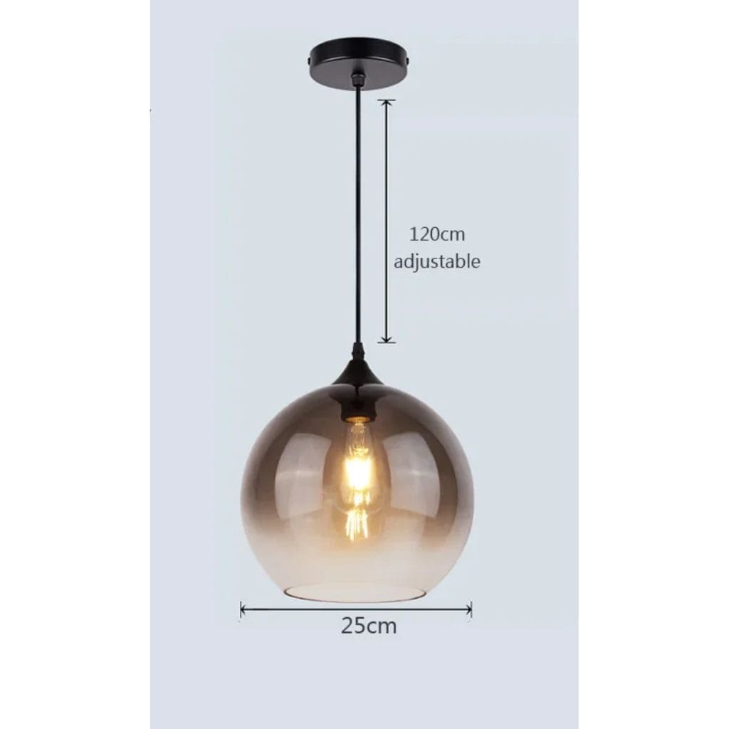 Luminaires Suspendus en Verre Moderne