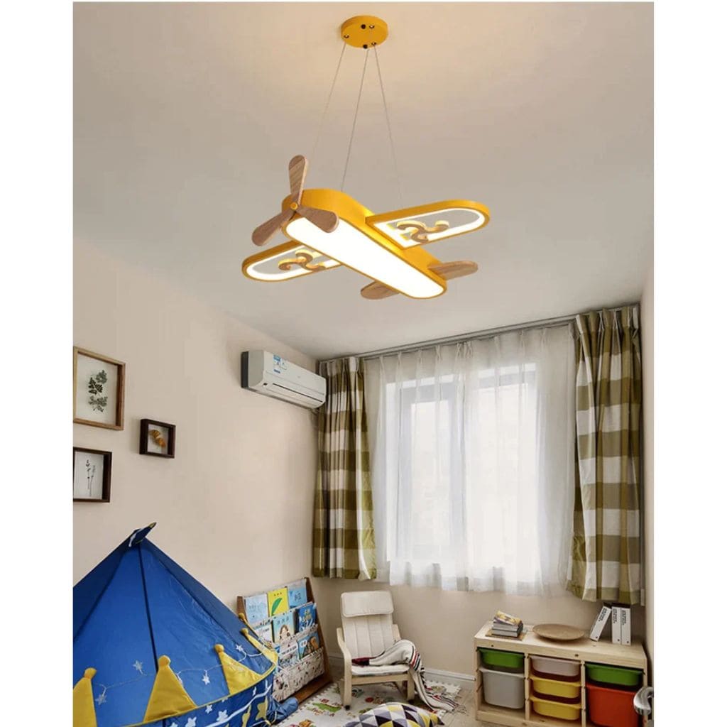 Lustre Avion pour Enfants