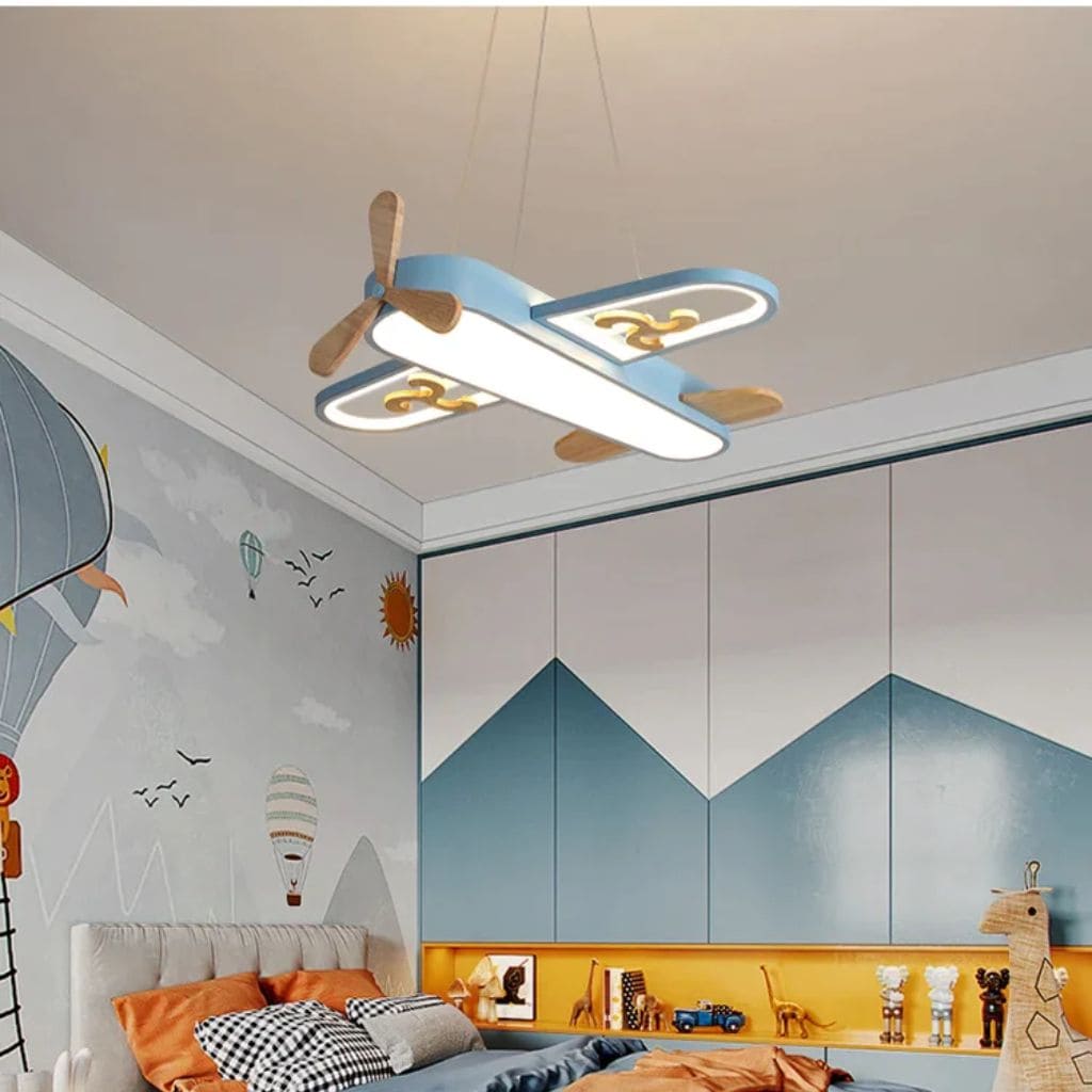 Lustre Avion pour Enfants