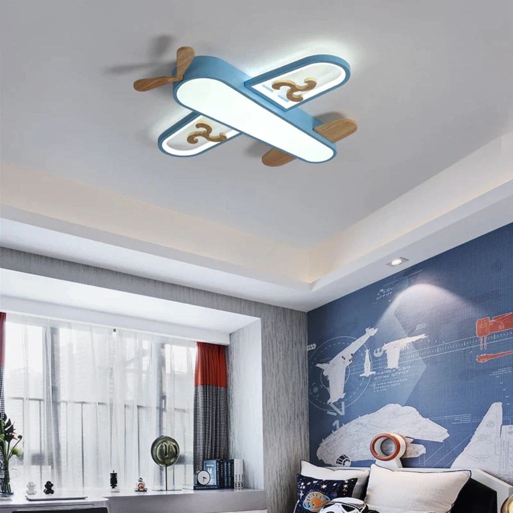 Lustre Avion pour Enfants