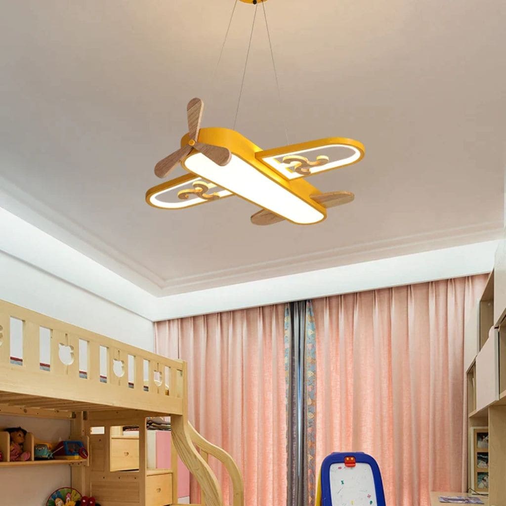 Lustre Avion pour Enfants