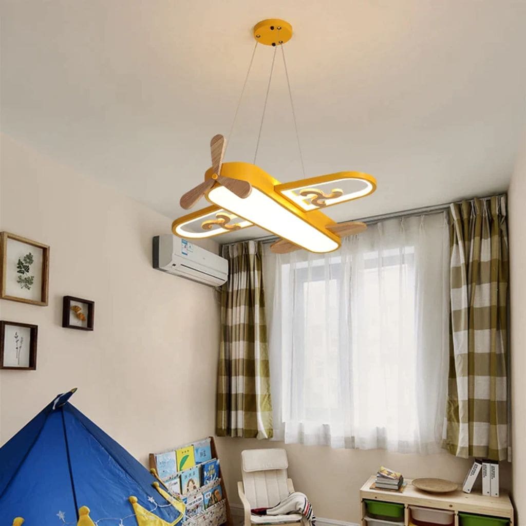 Lustre Avion pour Enfants