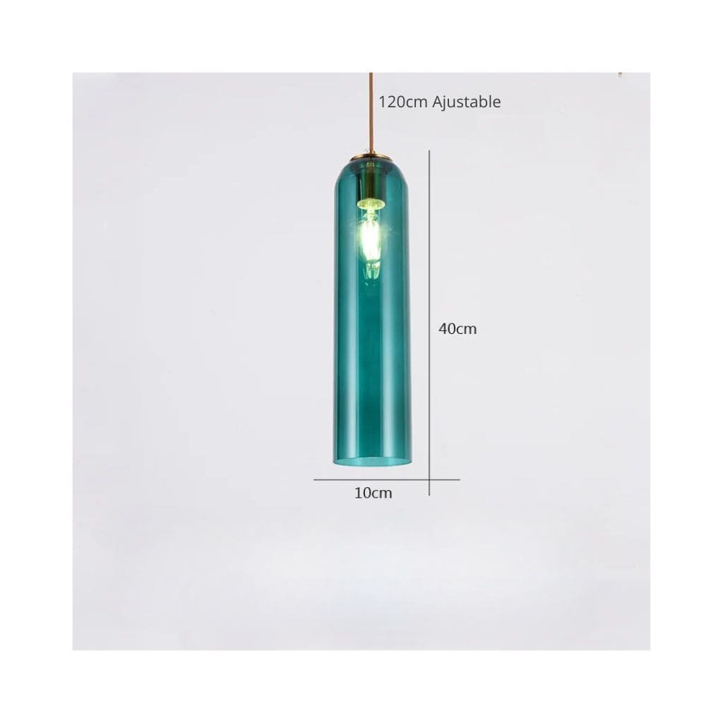 Lustre Contemporain en Verre