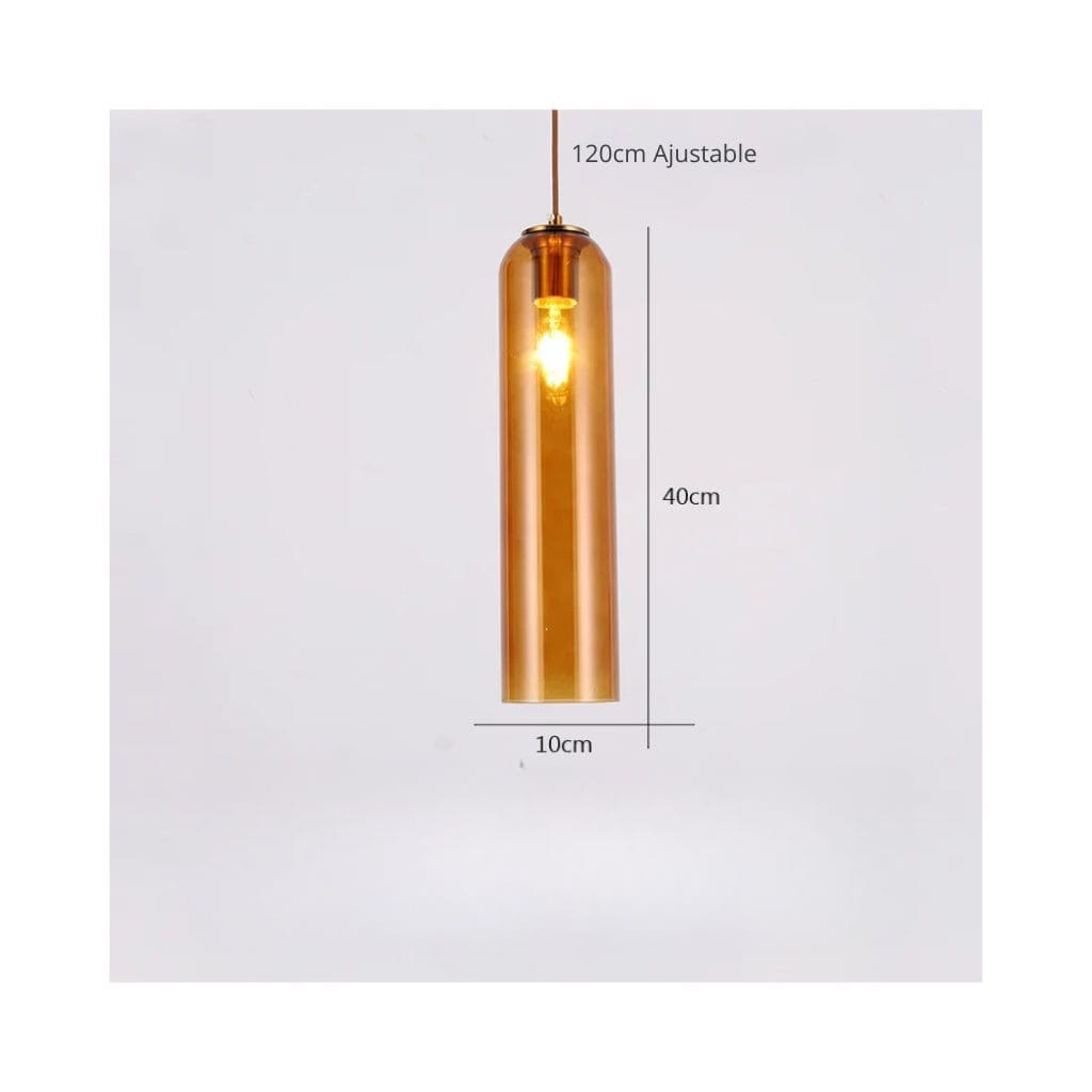 Lustre Contemporain en Verre