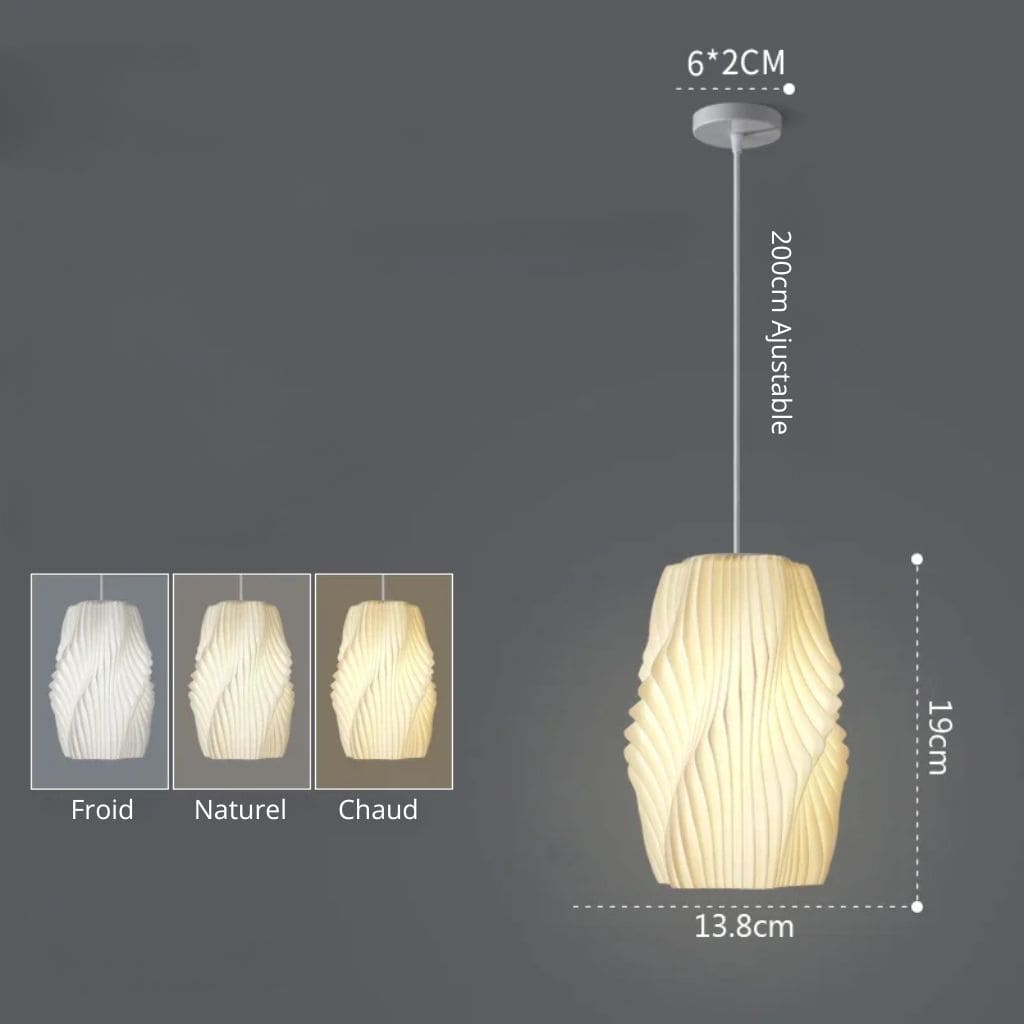 Lustre Créatif Nordique en 3D