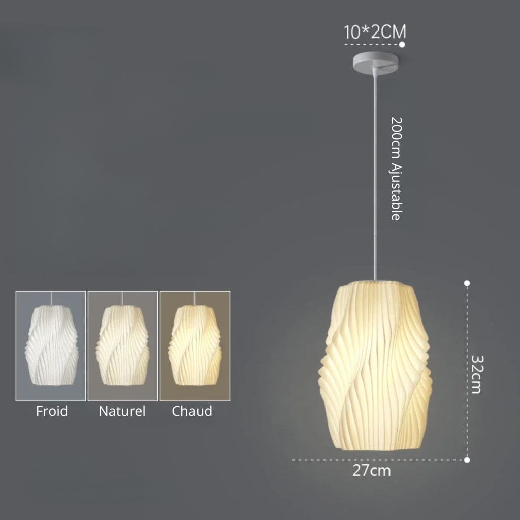 Lustre Créatif Nordique en 3D