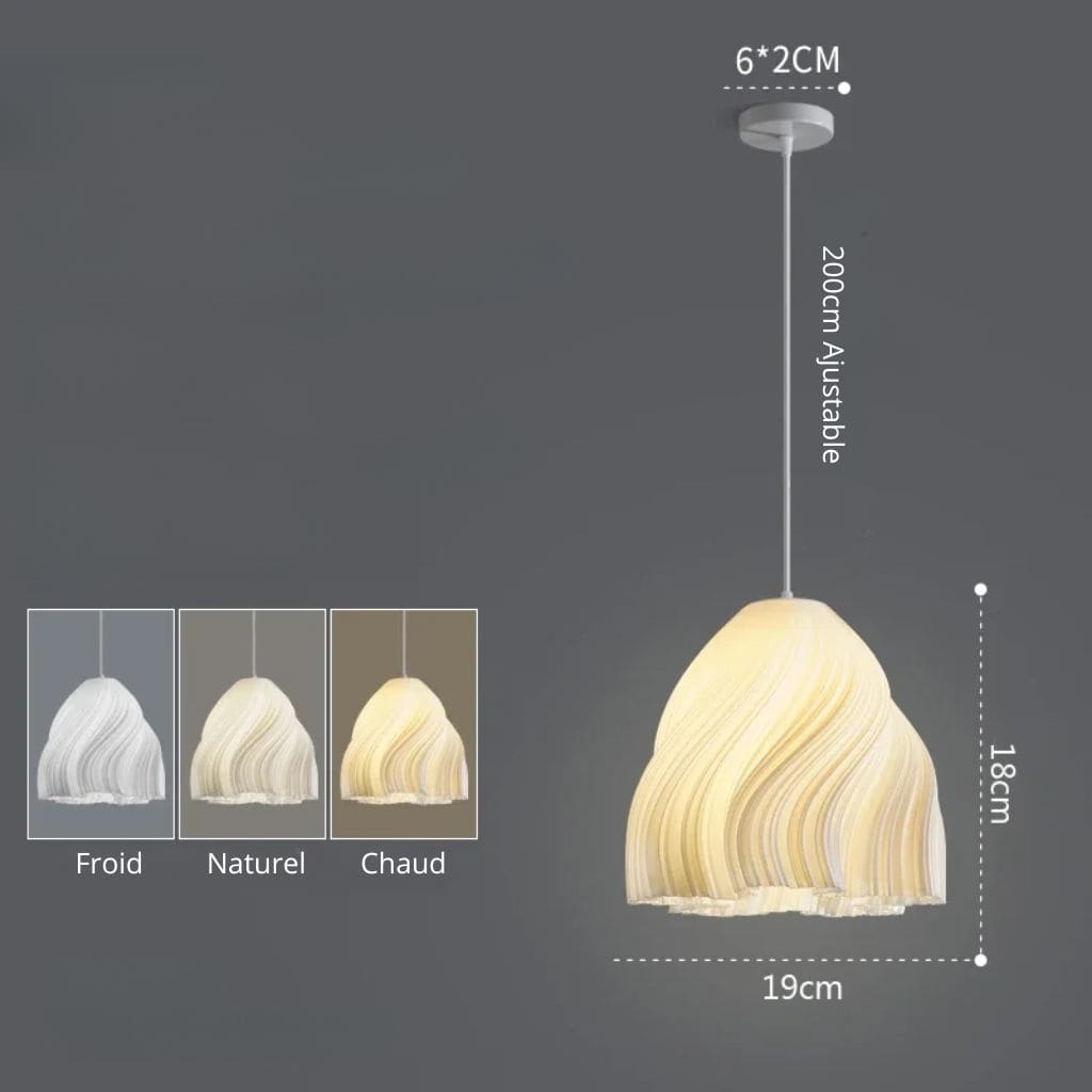 Lustre Créatif Nordique en 3D