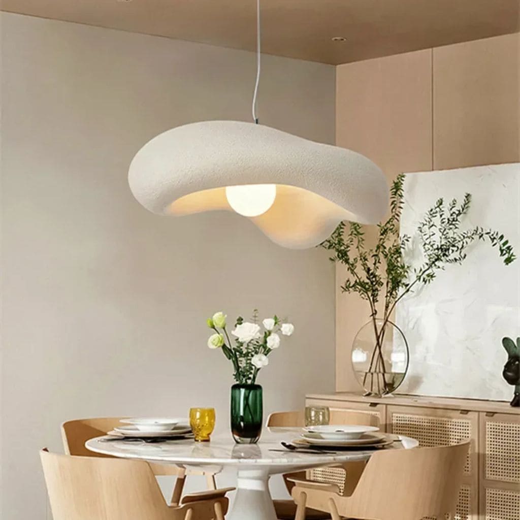 Lustre LED Minimaliste Wabi-Sabi