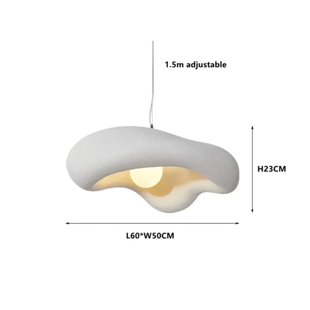 Lustre LED Minimaliste Wabi-Sabi