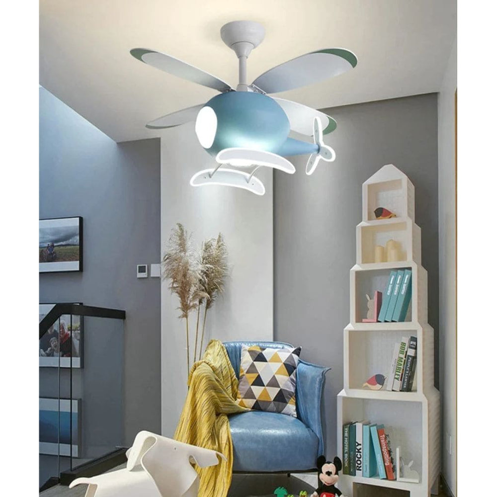 Lustre de Plafond Moderne LED Avion Cartoon