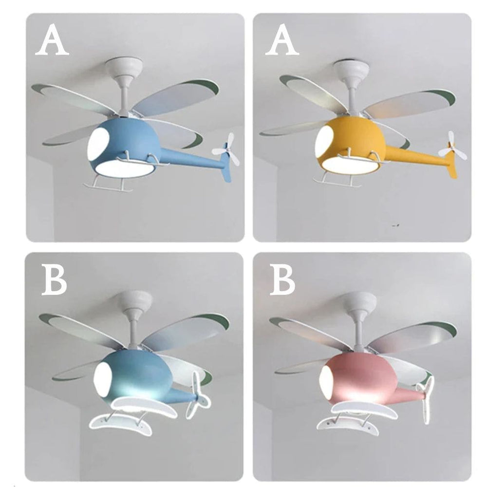 Lustre de Plafond Moderne LED Avion Cartoon