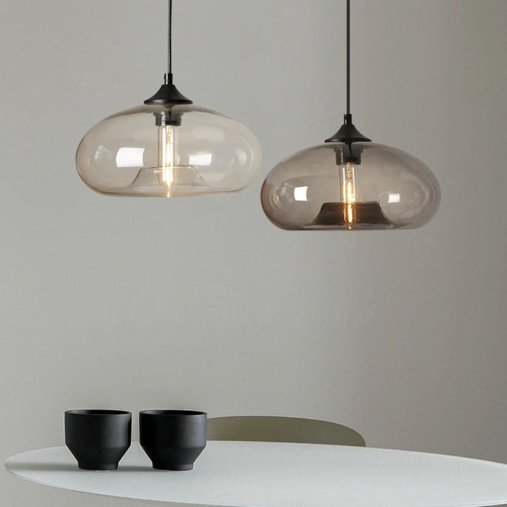 Lustre en Verre Loft Nordique Moderne