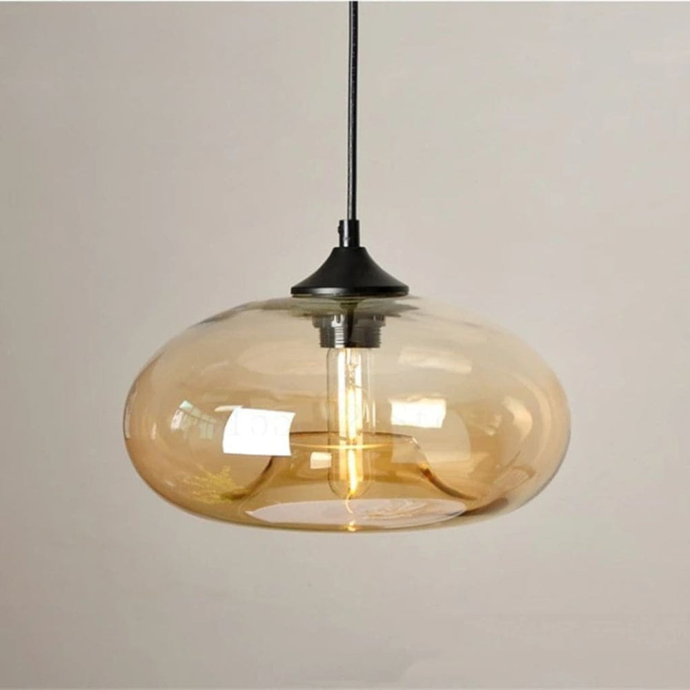 Lustre en Verre Loft Nordique Moderne