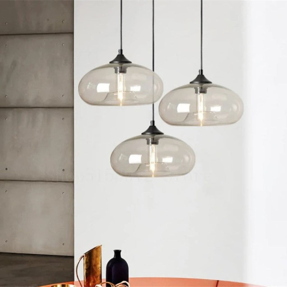 Lustre en Verre Loft Nordique Moderne