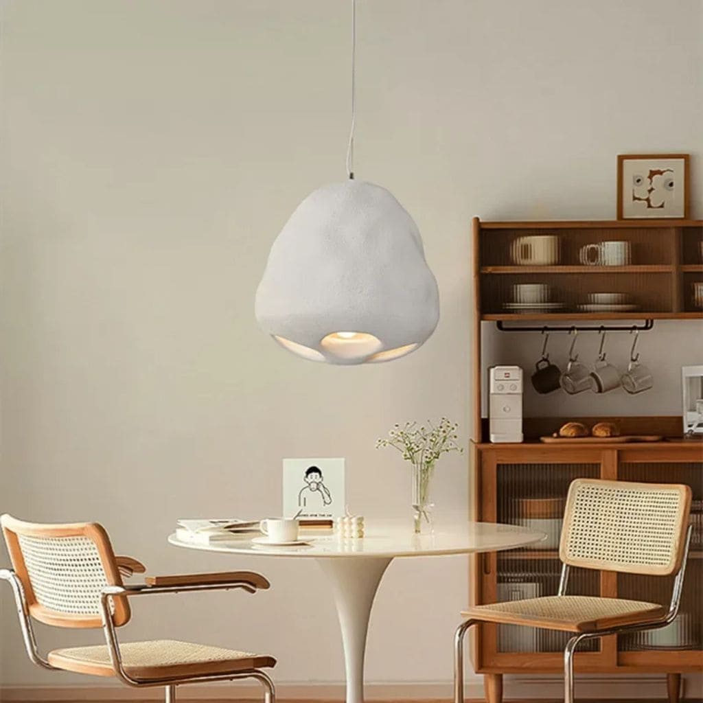 Nouveau Lustre LED Wabi Sabi Nordique