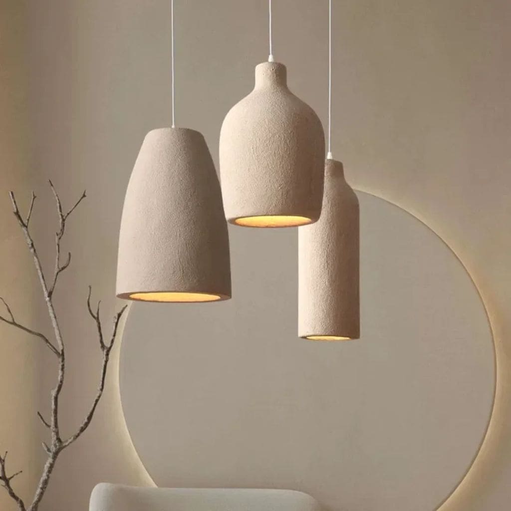 Suspension Artistique Wabi Sabi LED