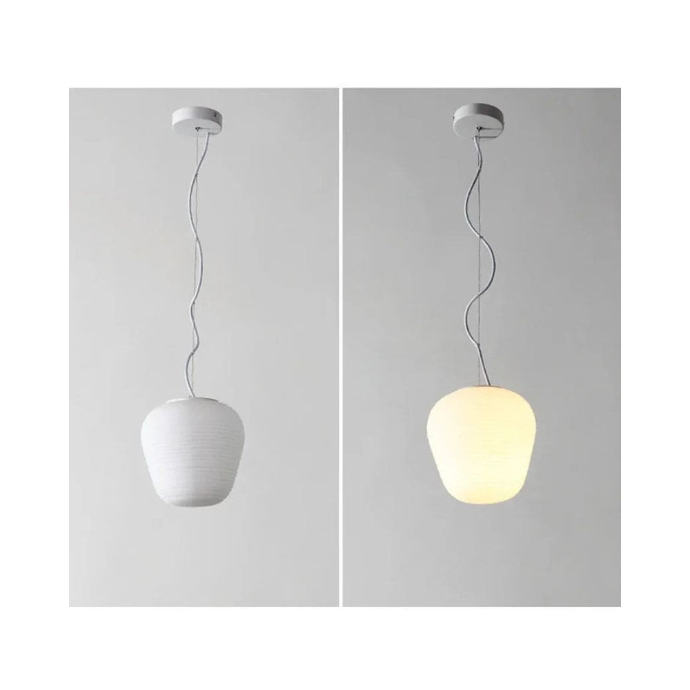 Suspension Foscarini en Verre Blanc Laiteux