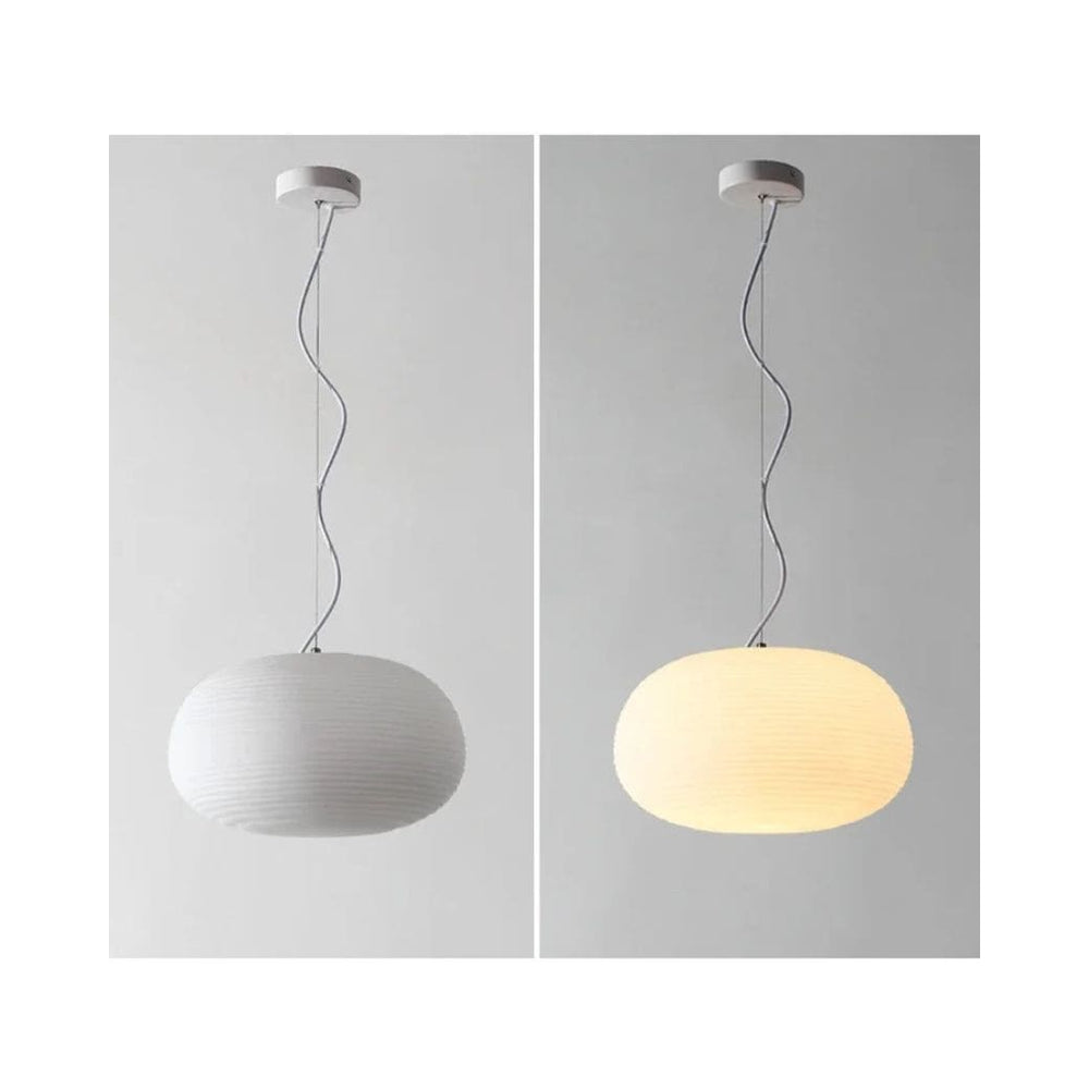 Suspension Foscarini en Verre Blanc Laiteux