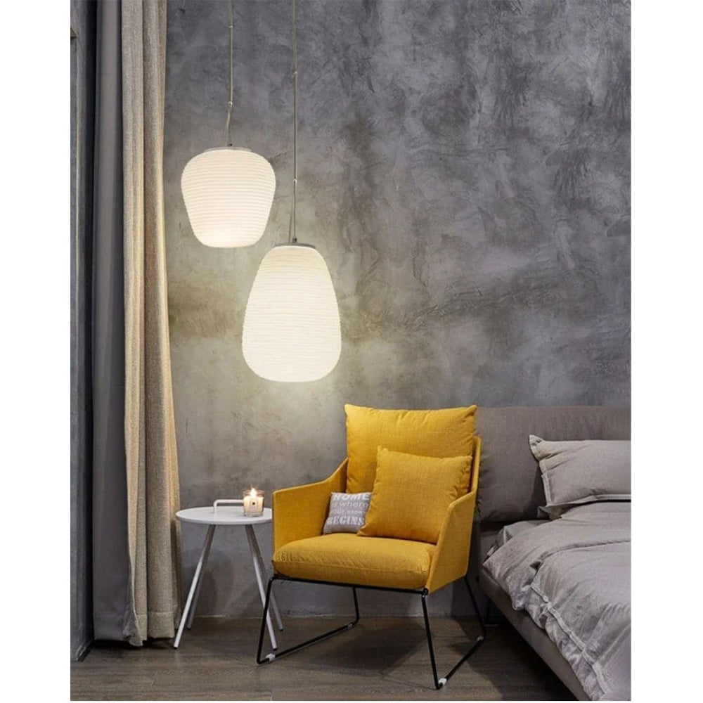 Suspension Foscarini en Verre Blanc Laiteux