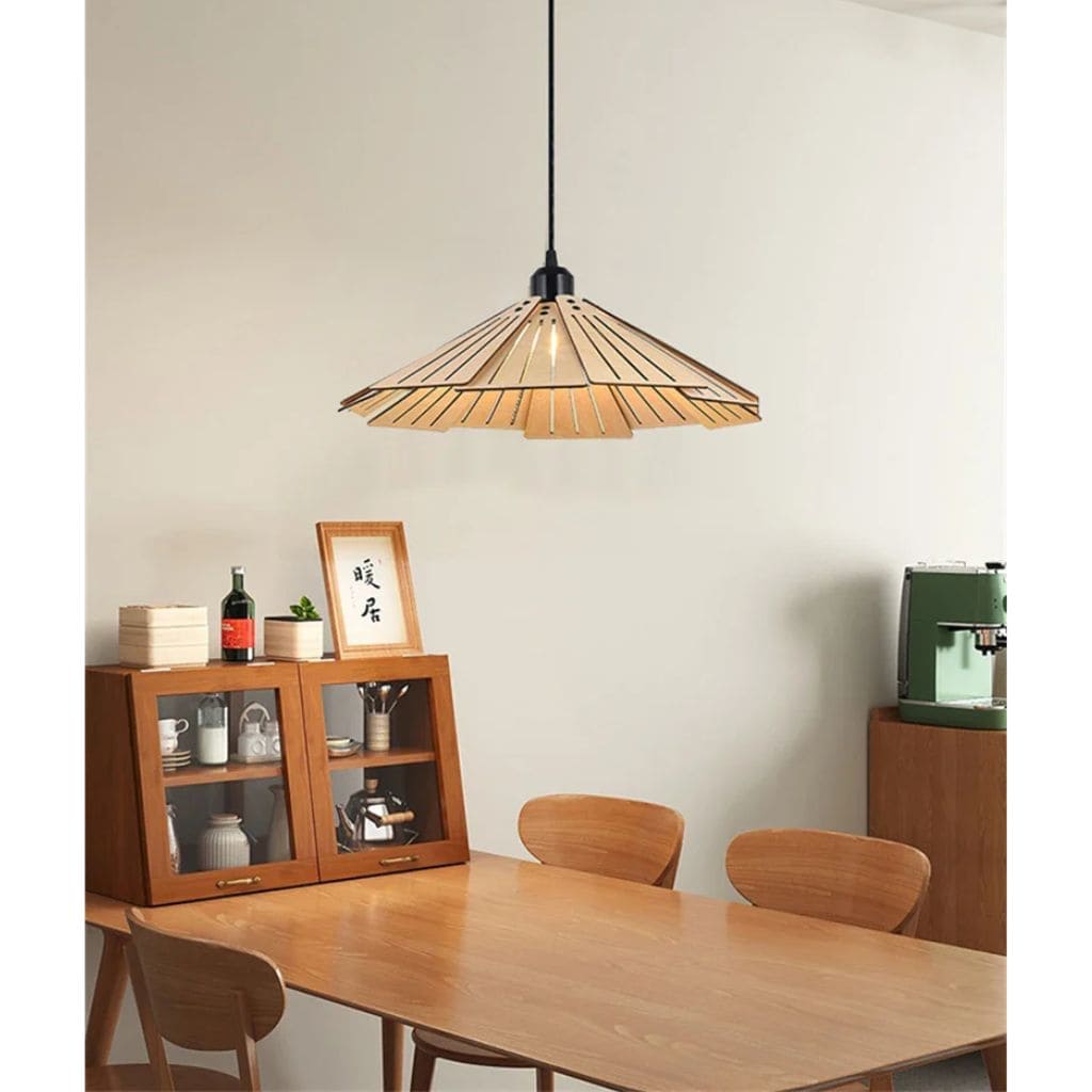 Suspension Luminaire Bois Rocker