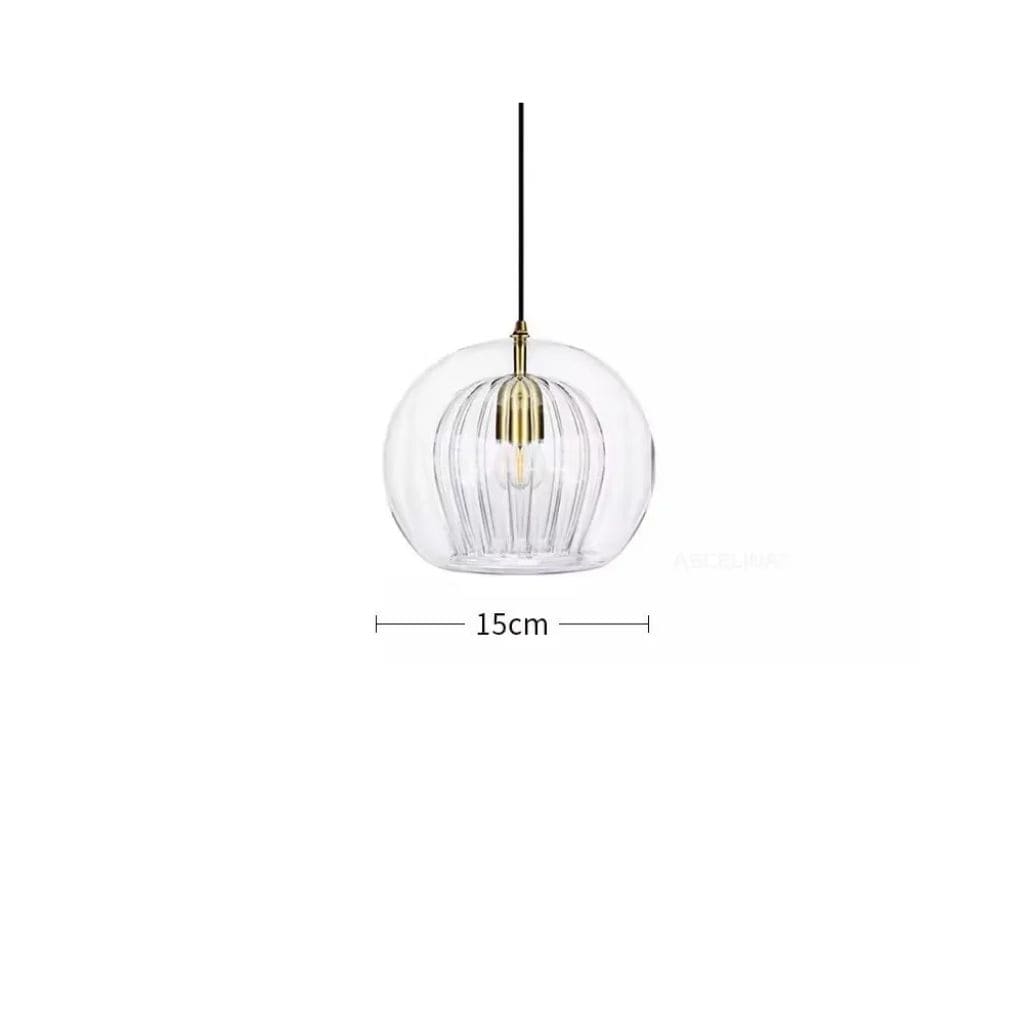 Suspension Luminaire Verre Nordique LED