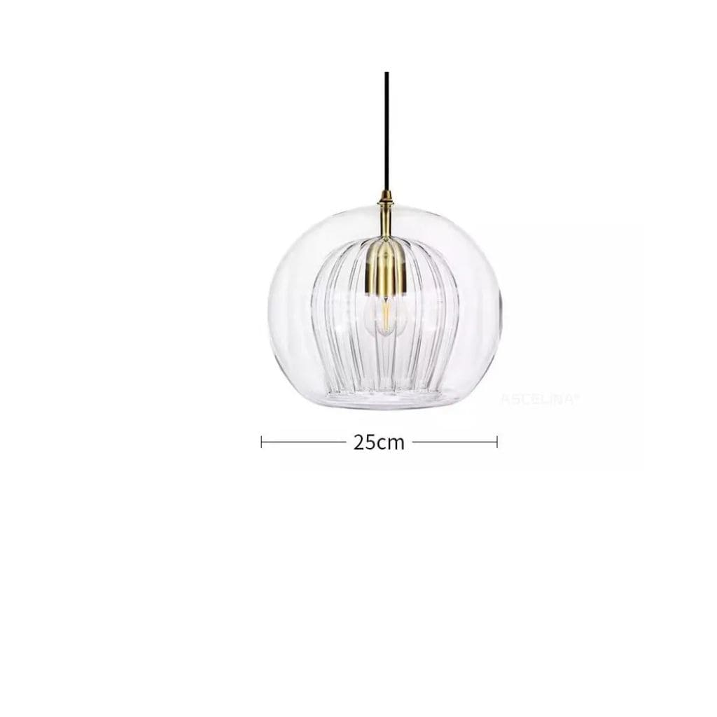 Suspension Luminaire Verre Nordique LED