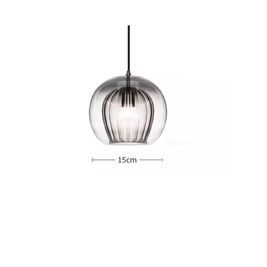 Suspension Luminaire Verre Nordique LED