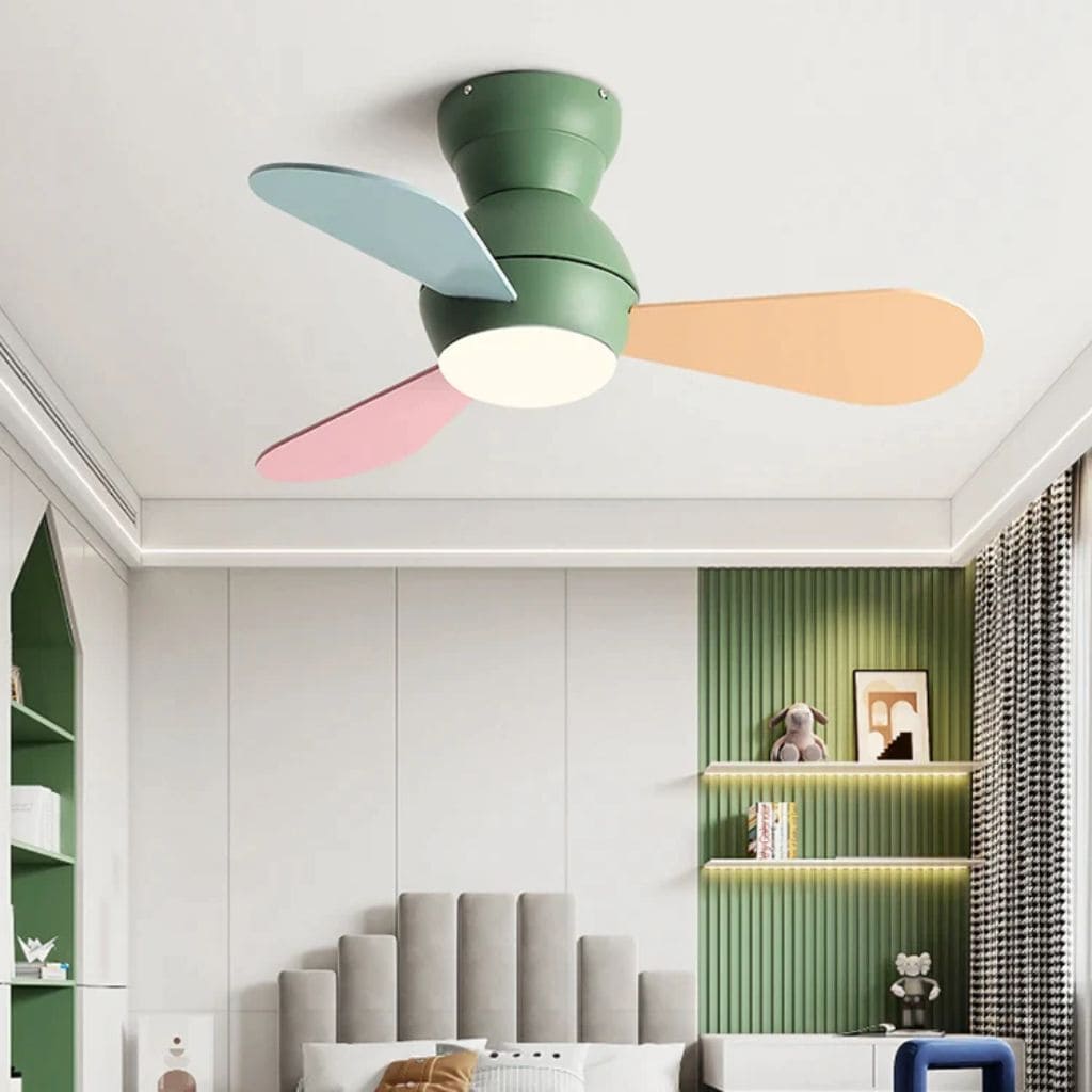 Ventilateur de Plafond Moderne pour Chambre d&#39;Enfant